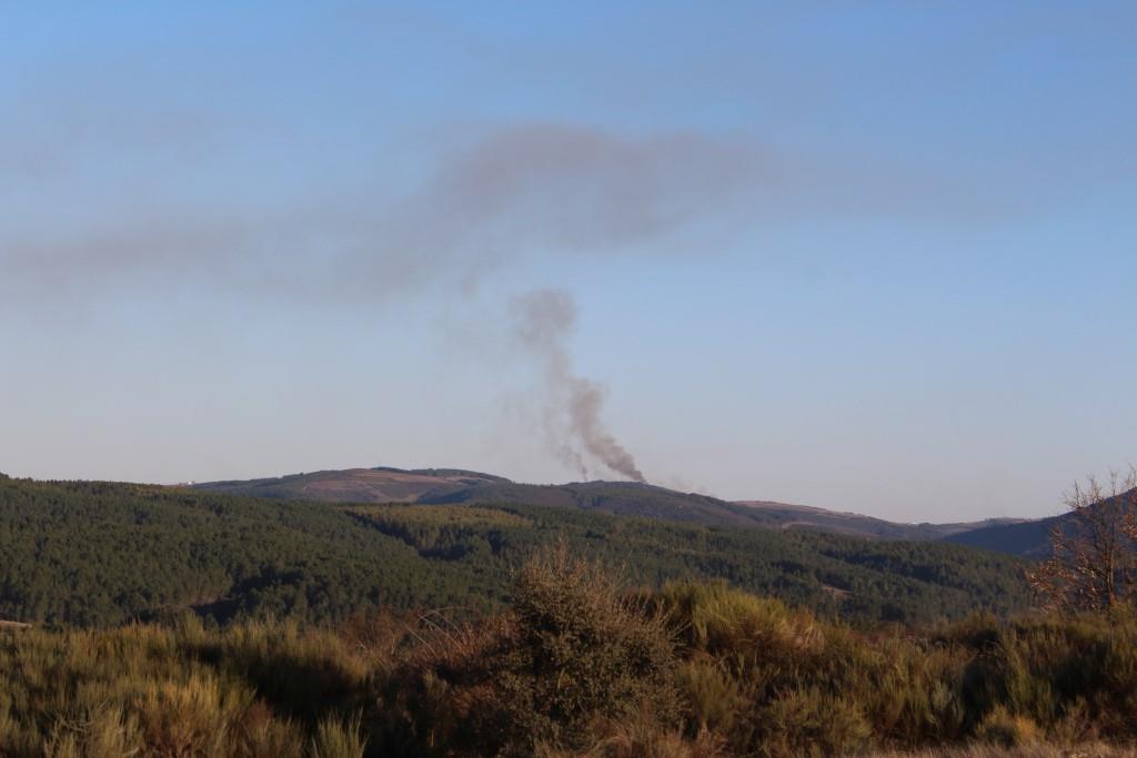 Queimadas descontrolam-se e originam focos de incêndio no concelho de Bragança