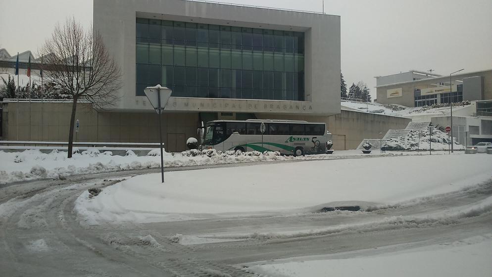 Escolas fechadas hoje em oito concelhos do distrito devido à neve
