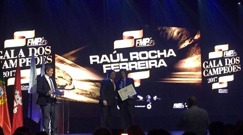 Raul Ferreira distinguido pela FMP com o Diploma de Mérito do Motociclista