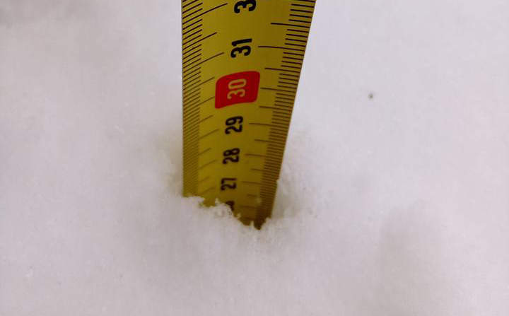 Esta neve é pão caído do céu