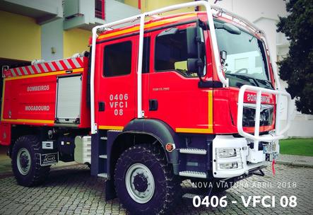 Bombeiros de Mogadouro reforçam frota com viatura de 156 mil euros