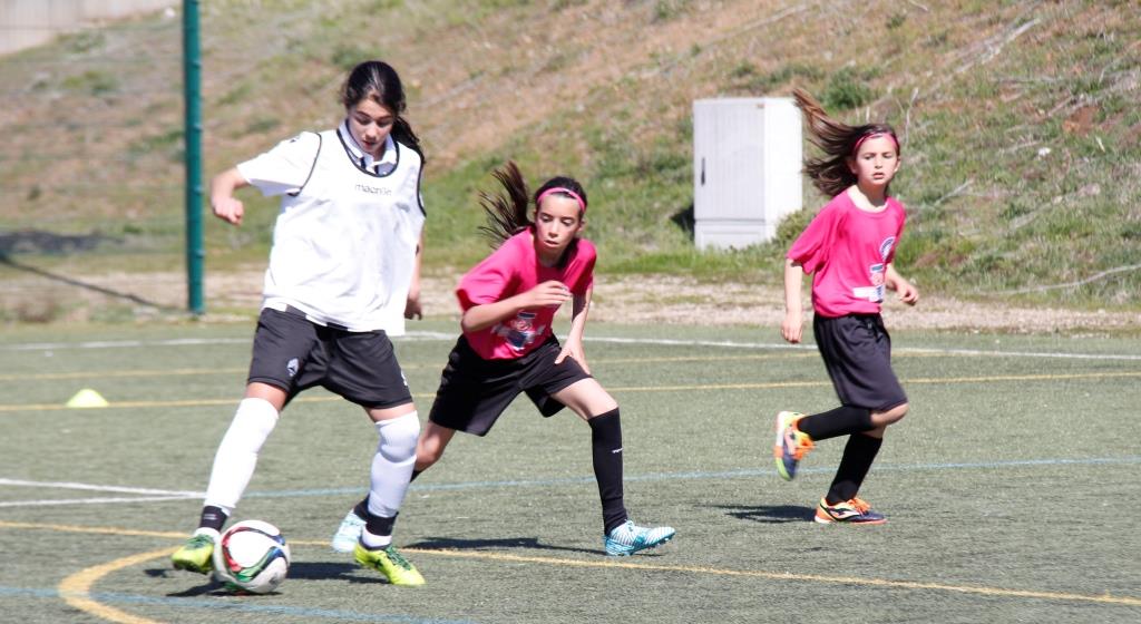 Perto de uma centena de jogadoras passou pela Festa do Futebol Feminino