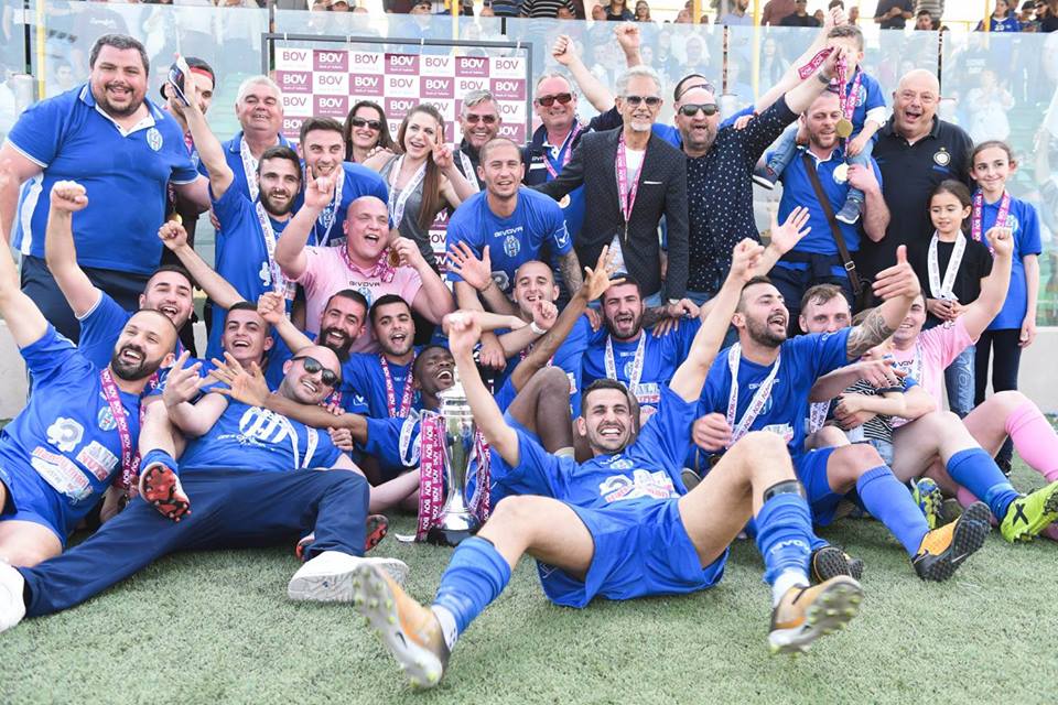 Treinador brigantino conquista campeonato da 2ª Divisão de futebol de Malta