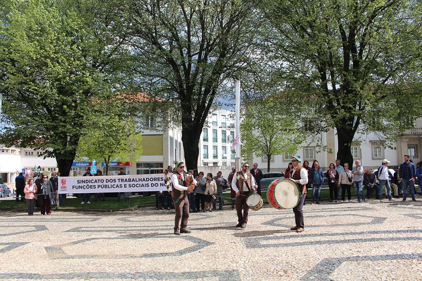 União dos Sindicatos de Bragança /CGTP-IN assinalou o dia do Trabalhador com reivindicação de aumento do salário minímo