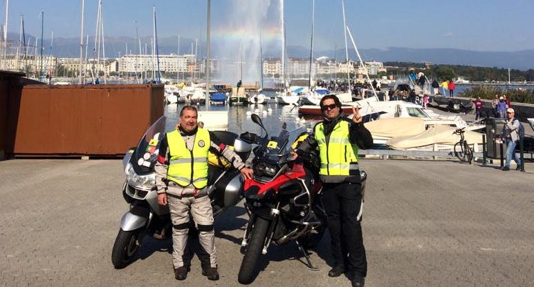Motards brigantinos rumam ao Cabo Norte na Noruega
