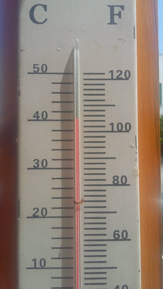 Temperaturas elevadas são esperadas hoje para Bragança