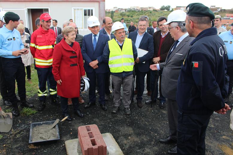 Obras da nova base de apoio dos GIPS em Alfândega da Fé lançadas pelo Ministro da Administração Interna