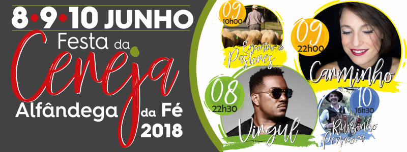Festa da Cereja em Alfândega da Fé começou hoje