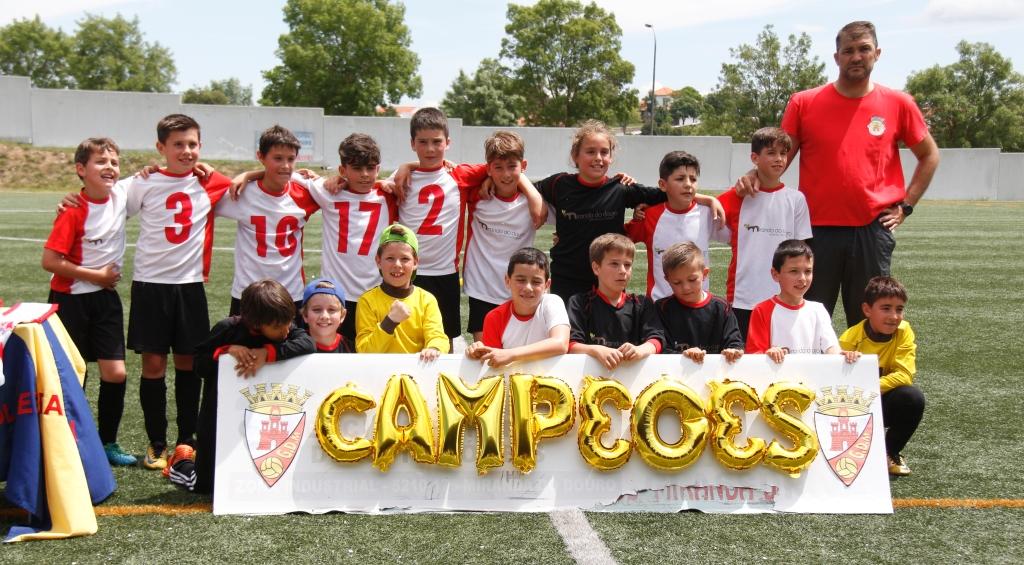 GD Mirandês conquista título distrital em benjamins