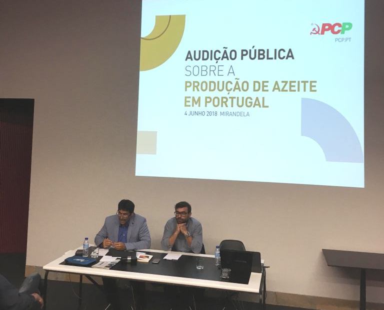 Deputado Europeu do PCP diz que faltam políticas de promoção e valorização do Azeite DOP de Trás-os-Montes