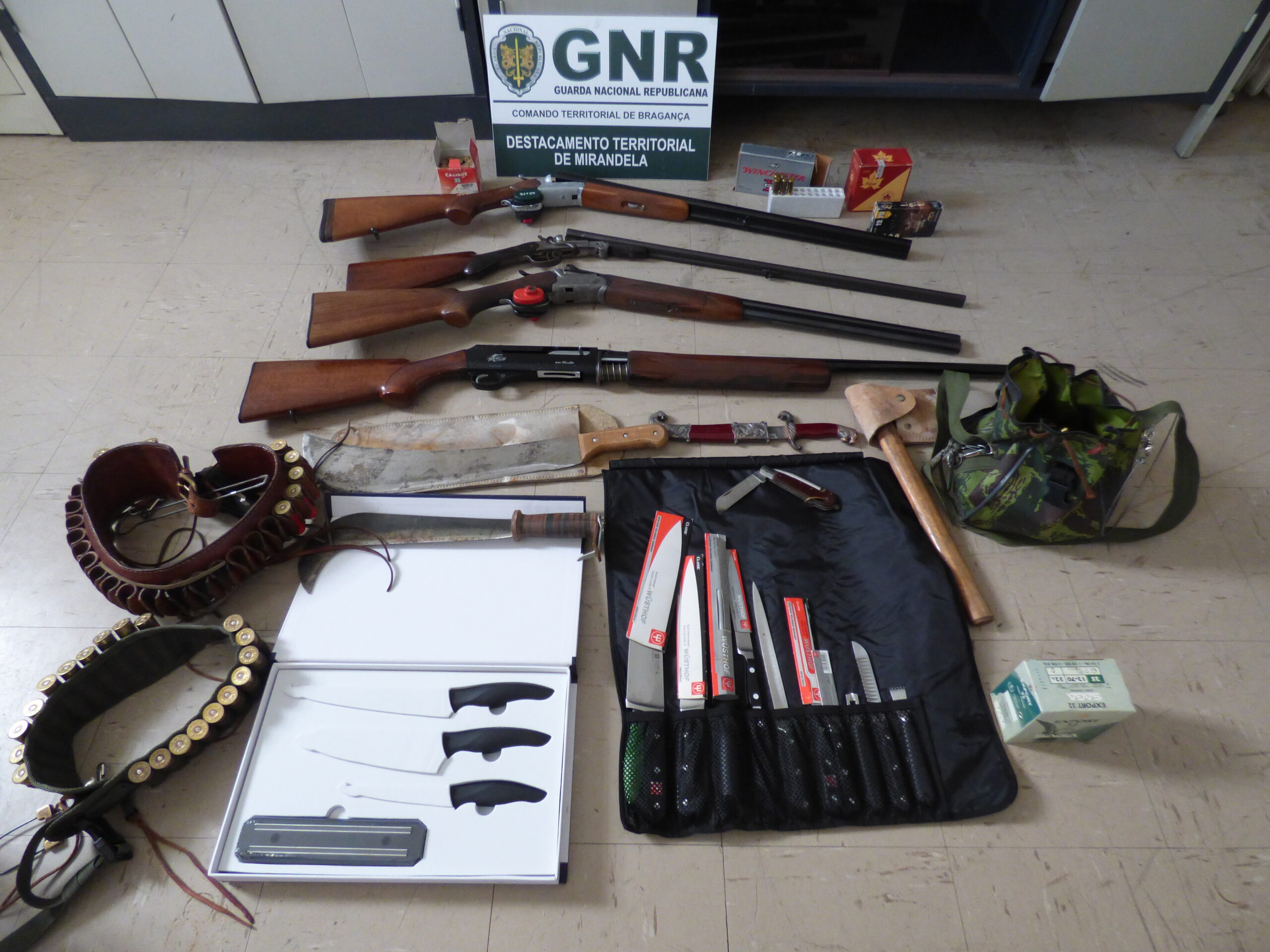GNR deteve suspeito de violência doméstica contra idoso em Mirandela