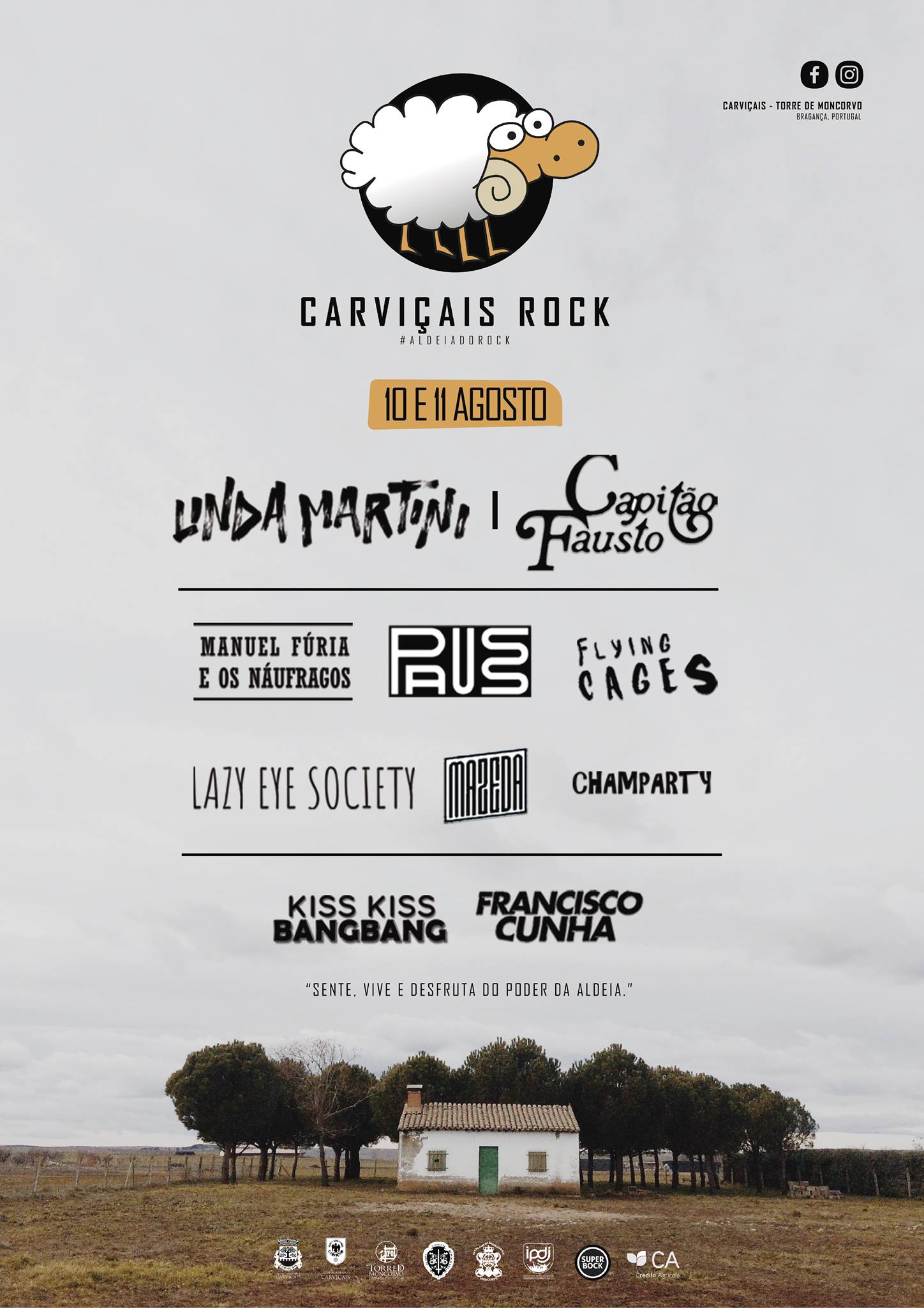 O melhor da música portuguesa marca o Carviçais Rock