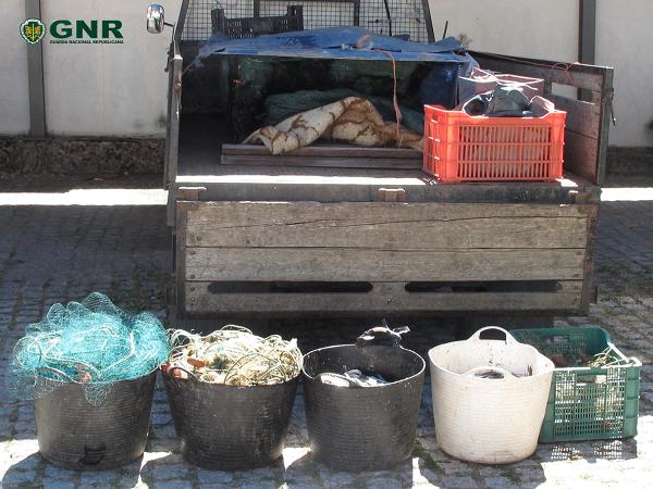 Homem detido em Mogadouro por pesca ilegal com químicos