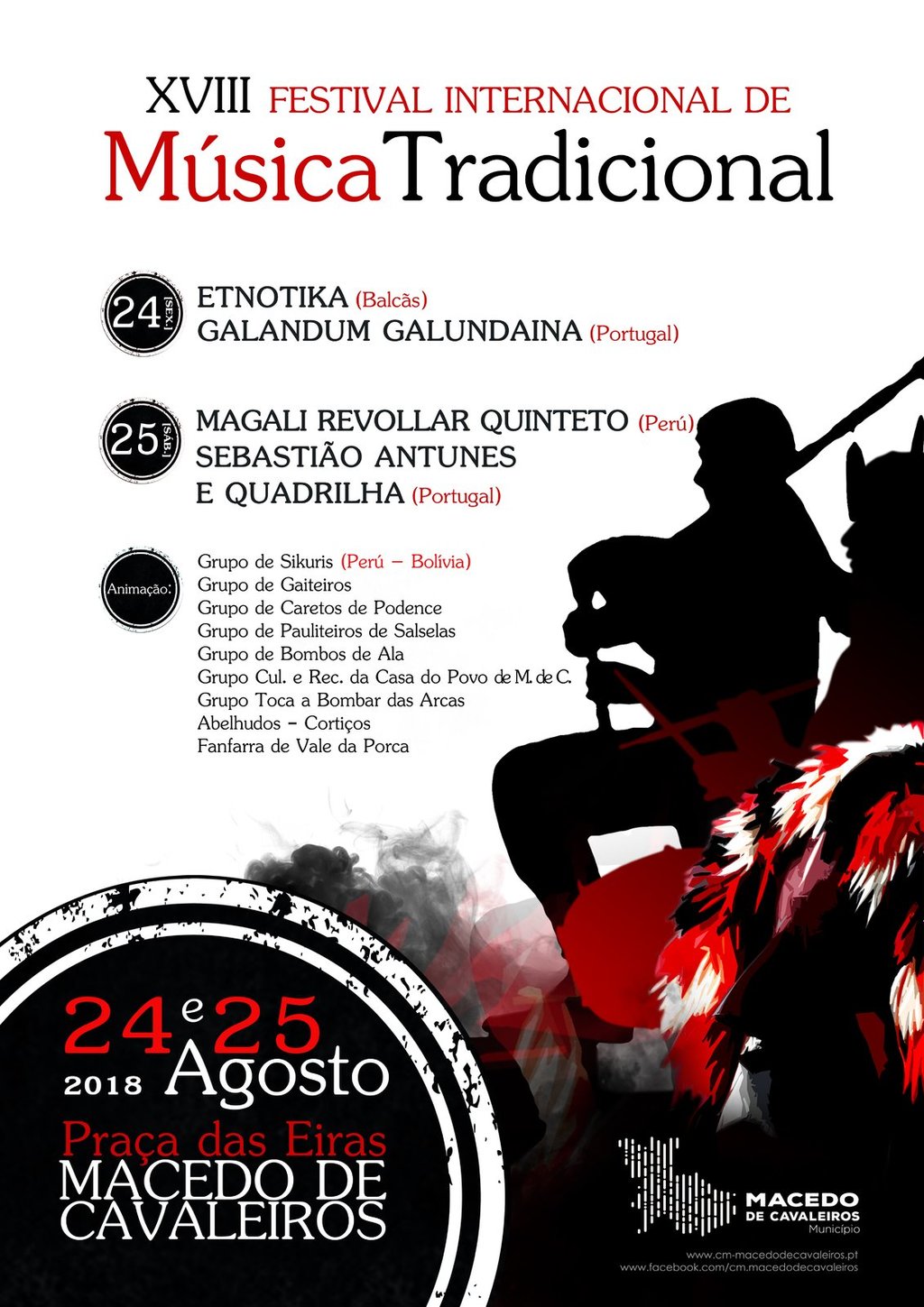 Músicas do mundo no XVIII Festival Internacional de Música Tradicional em Macedo de Cavaleiros