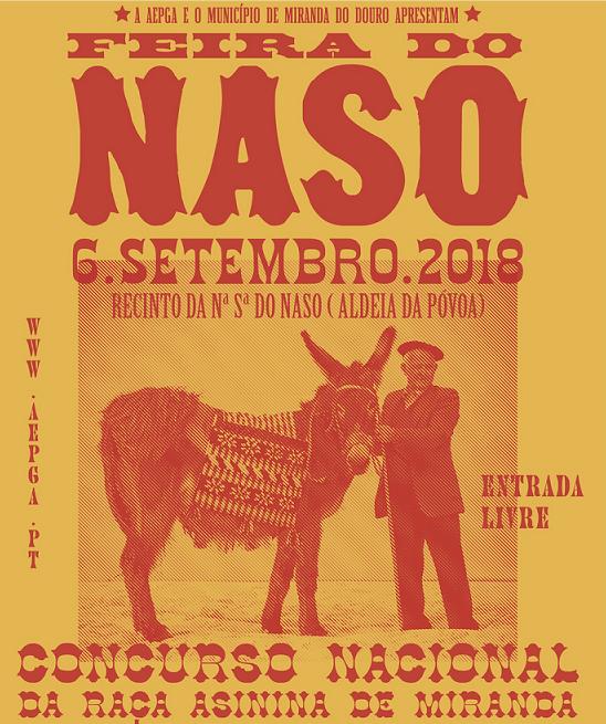 Feira do Naso reúne esta quinta-feira criadores do burro de Miranda
