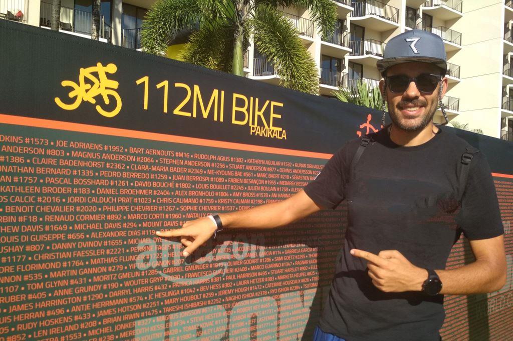 Alexandre Dias concretiza sonho no Havai