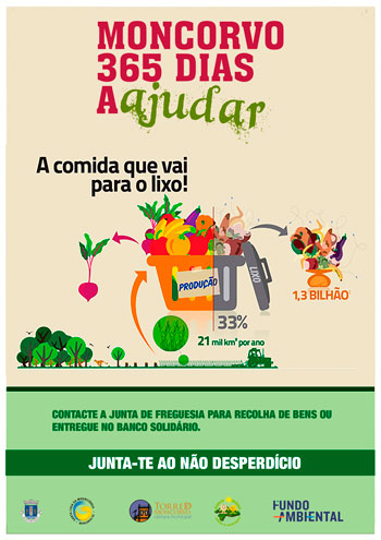 Programa “Moncorvo 365 dias a ajudar” combate desperdício alimentar e apoia famílias carenciadas
