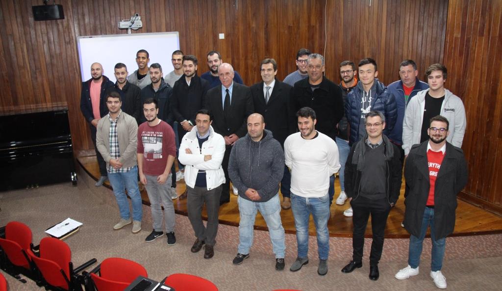 José Pereira e Sílvio Carvalho reforçam importância da formação do núcleo de treinadores no distrito de Bragança