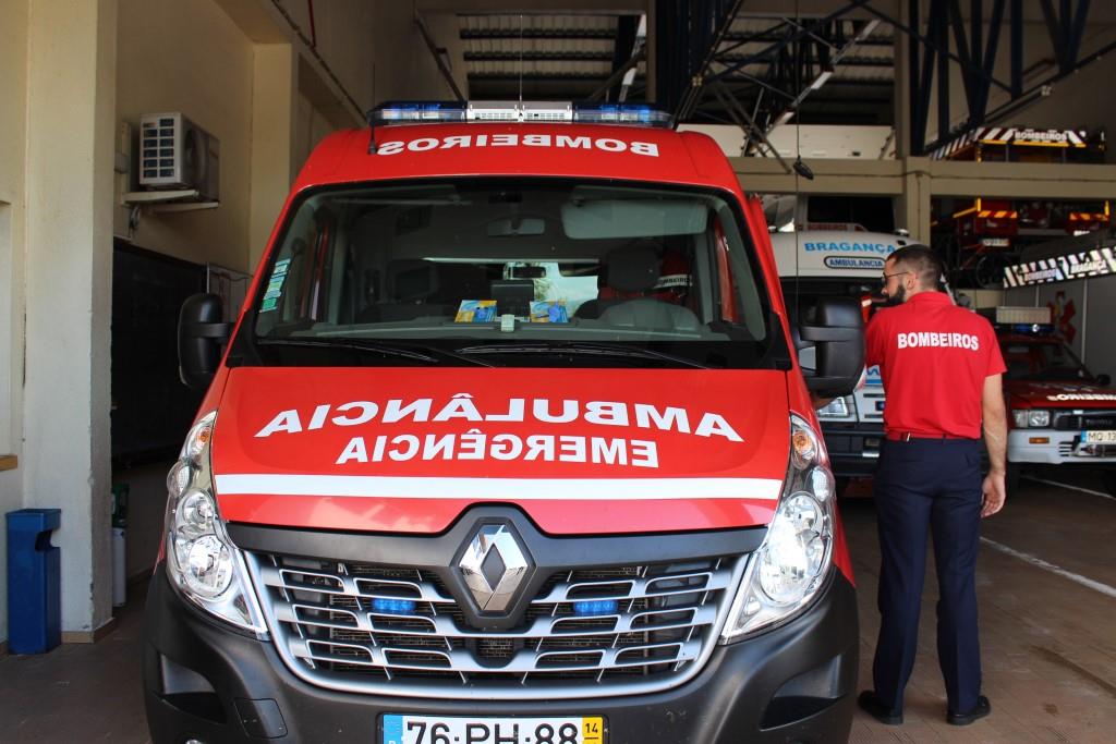 Incêndio numa cozinha em Bragança causa dois feridos