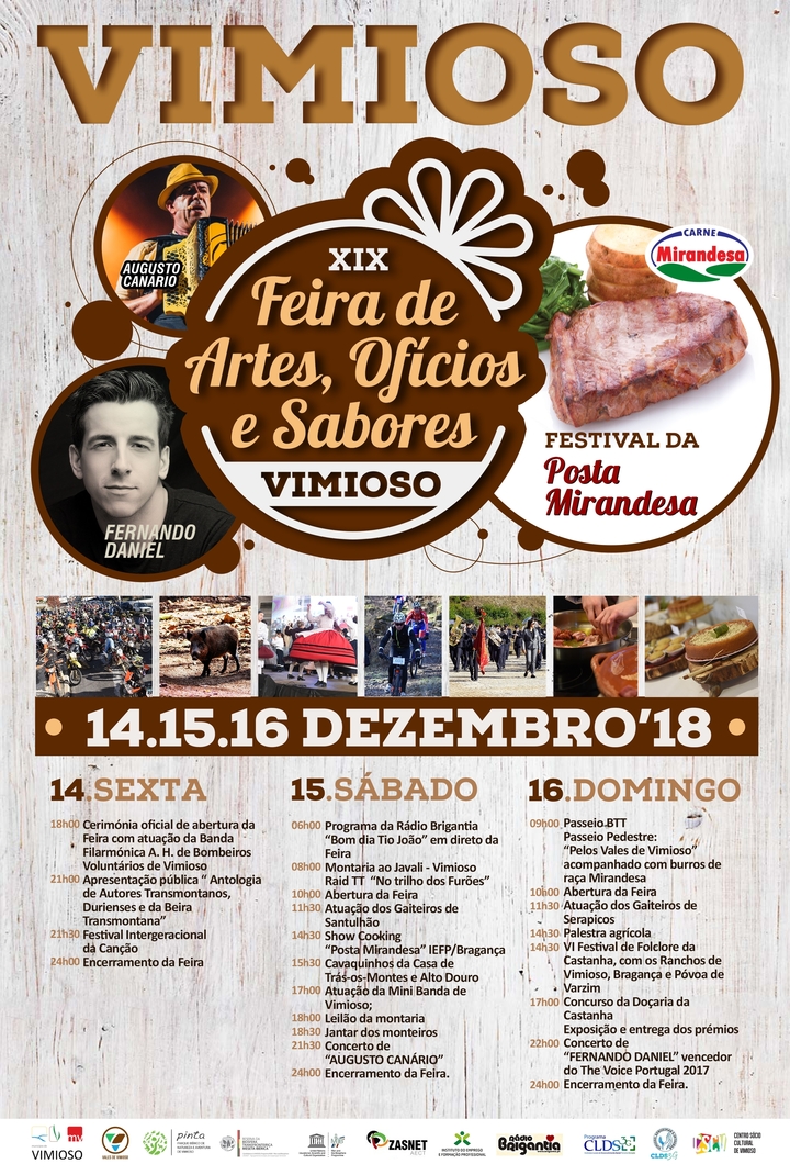 Feira de Artes, Ofícios e Sabores com festival da posta mirandesa