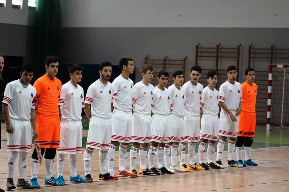 Selecção distrital soma duas vitórias e duas derrotas no Inter-associações de futsal sub-17