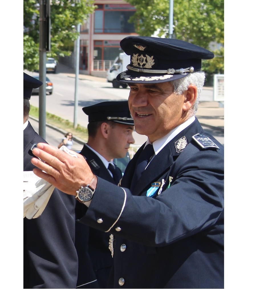 Comandante da PSP de Bragança Amândio Correia deixa funções 15 anos depois
