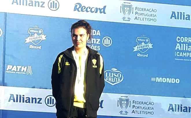 Eva Fernandes é vice-campeã nacional de estrada em juniores femininos