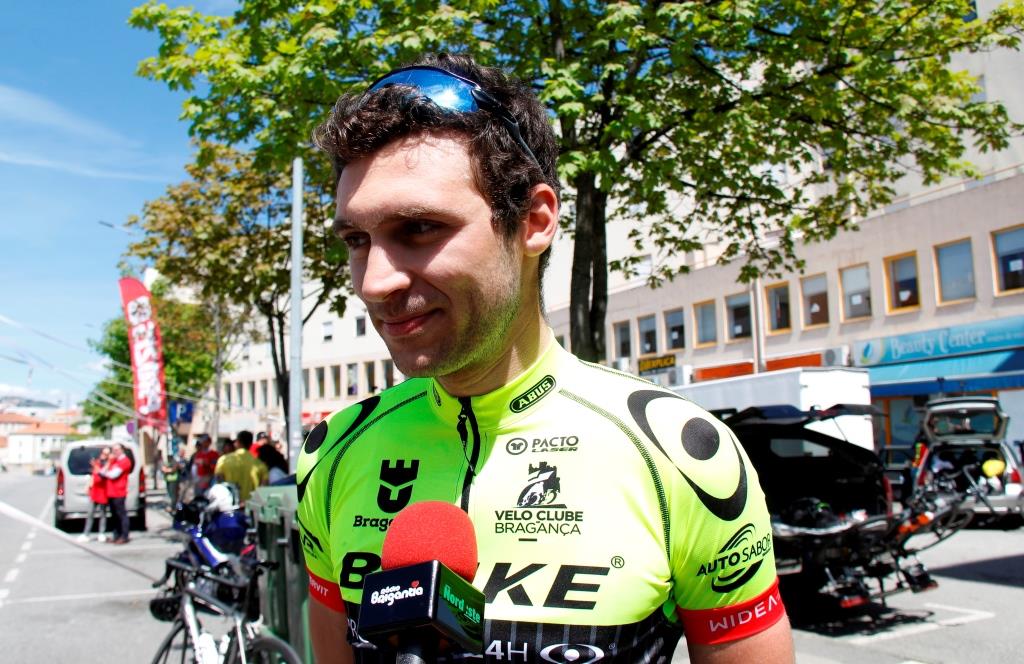 Oliveira veio de Gondomar para representar o Velo Clube e subiu ao pódio