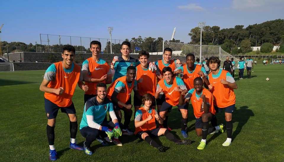 Estreia positiva no estágio da equipa das quinas