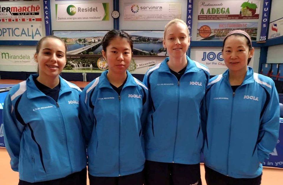 Ténis de Mesa: CTM Mirandela está na final do play-off da 1ª Divisão feminina