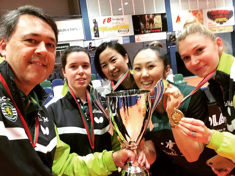 Sporting conquista título nacional de ténis de mesa feminino em Mirandela