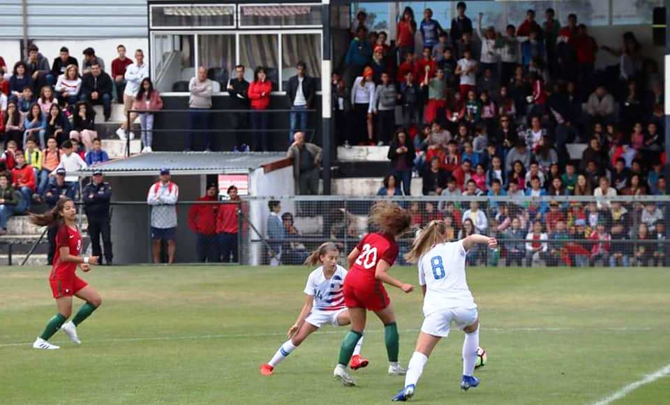 Estados Unidos vencem Torneio de Desenvolvimento da UEFA sub-16 feminino que terminou esta sexta-feira em Mirandela