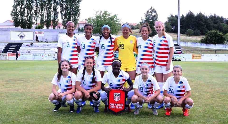 Estados Unidos terminam torneio só com vitórias