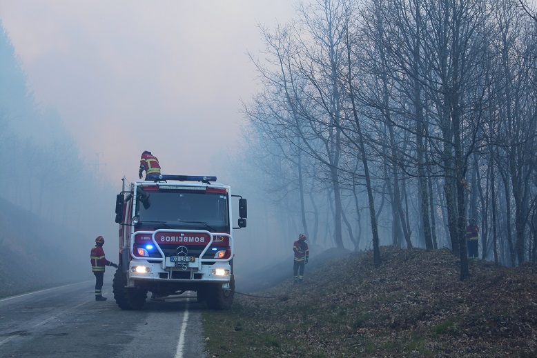 Dispositivo de combate a incêndios deste ano foi reforçado no distrito de Bragança
