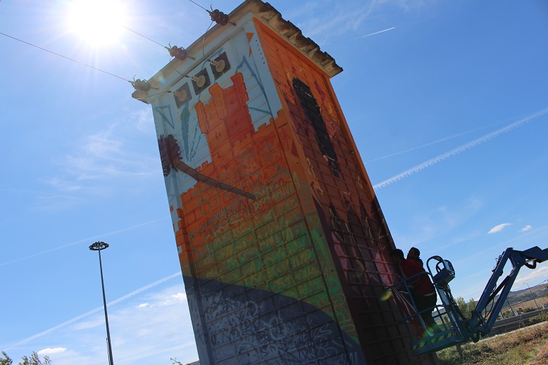 SM’ARTE deixou caretos e rituais das festas de inverno espalhados pelas paredes de Bragança