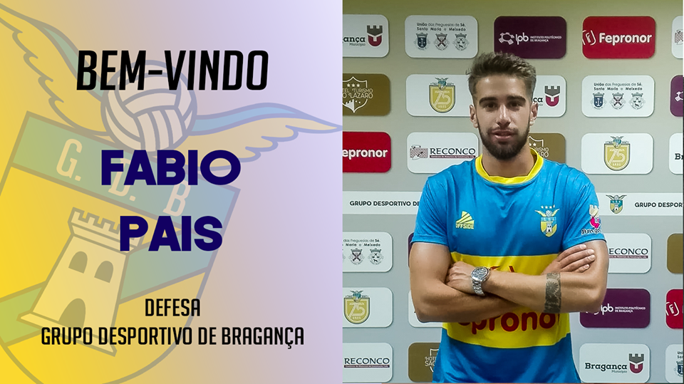 Bragança oficializa contratação do defesa Fábio Pais