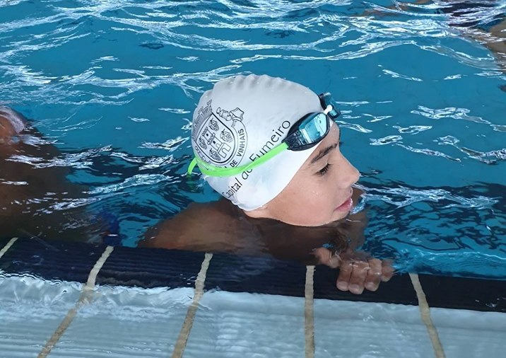 Luís Magno representou o distrito de Bragança no Encontro Nacional Jovem Nadador