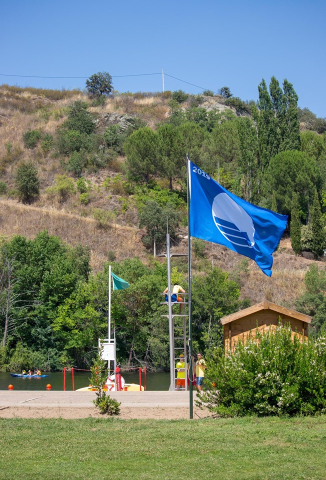 Bandeira azul já foi hasteada na praia fluvial de Mirandela