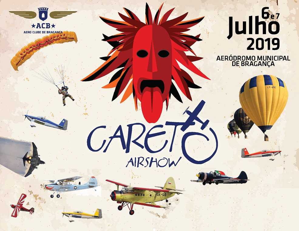 Careto Airshow rasga os céus de Bragança este fim-de-semana