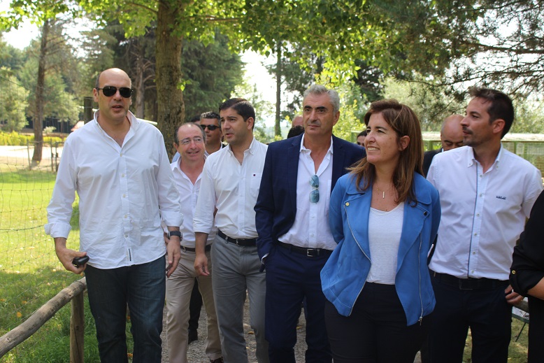 Siza Vieira passou pelo Parque Biológico de Vinhais para promover turismo de Natureza