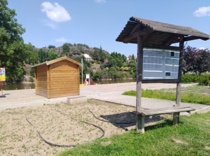 Bandeira azul da praia fluvial de Mirandela retirada provisoriamente