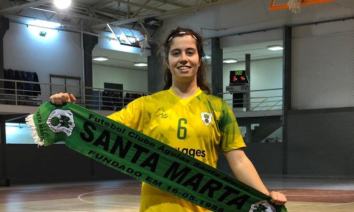 Sabina renova pelo FC Águias de Santa Marta