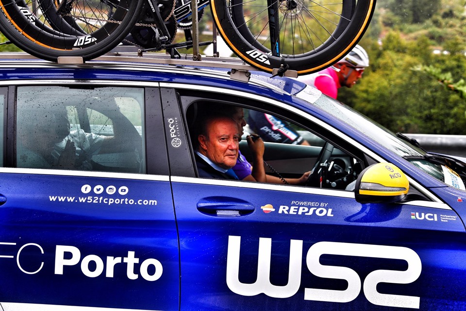 Ciclismo: Pinto da Costa em Bragança com a equipa de ciclismo portista