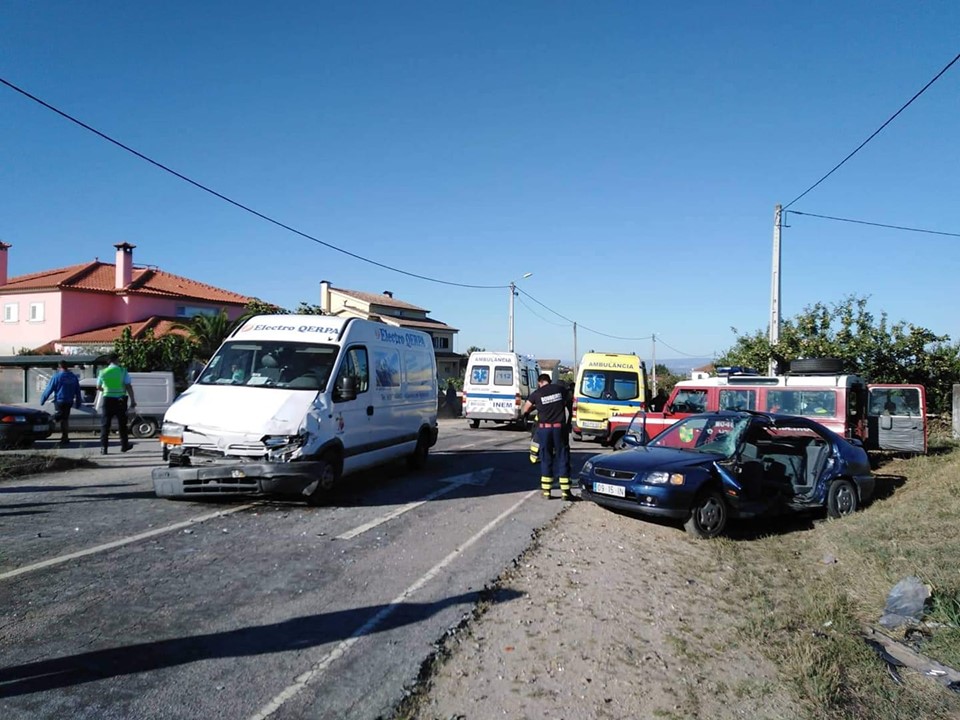 Acidente faz ferido grave em Vilarinho de Agrochão