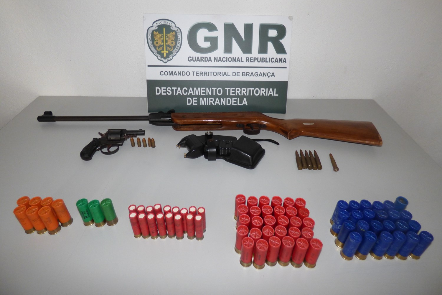 Homem detido em Mirandela por posse de armas proibidas