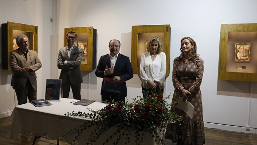 Quadros atribuídos ao pintor flamengo Pieter Balten expostos no Museu da Terra de Miranda
