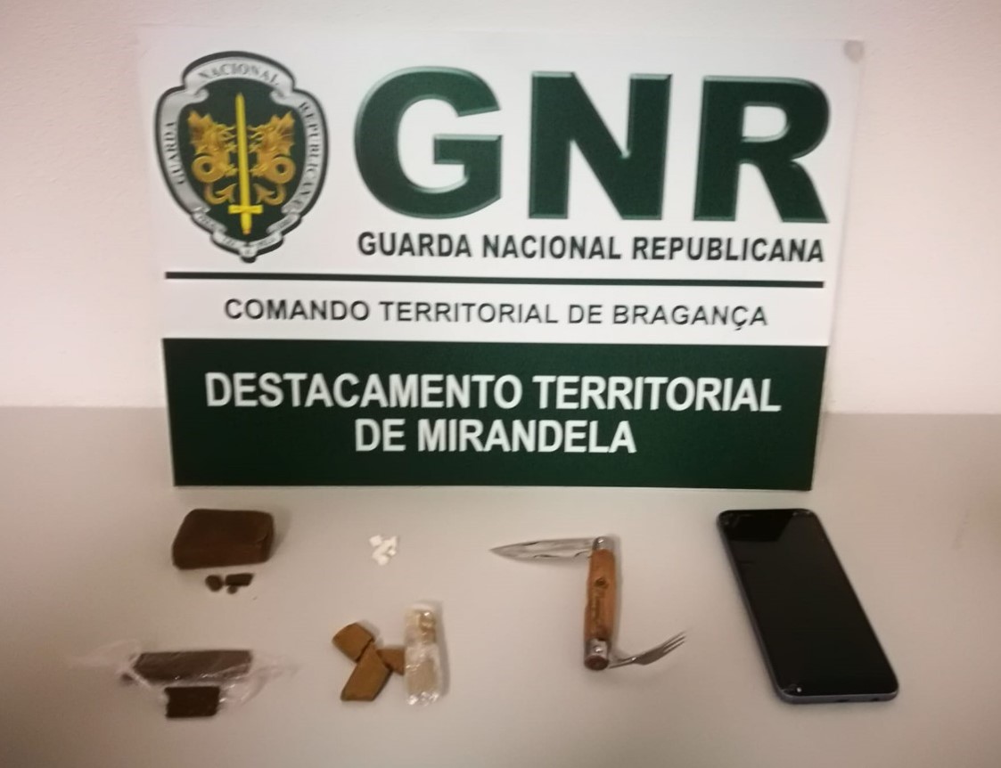 Duas mulheres foram detidas por tráfico de droga em Mirandela e Torre de Moncorvo