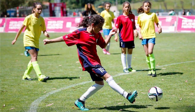 Futebol feminino: Selecção Distrital sub-14 vai jogar a Liga de Prata da fase final do TIA