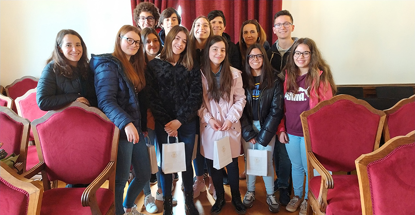 Alunos de Carrazeda de Ansiães participaram na Assembleia Municipal