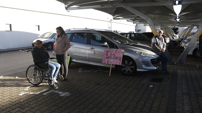 ASCUDT sensibiliza sobre o estacionamento abusivo em lugares para deficientes